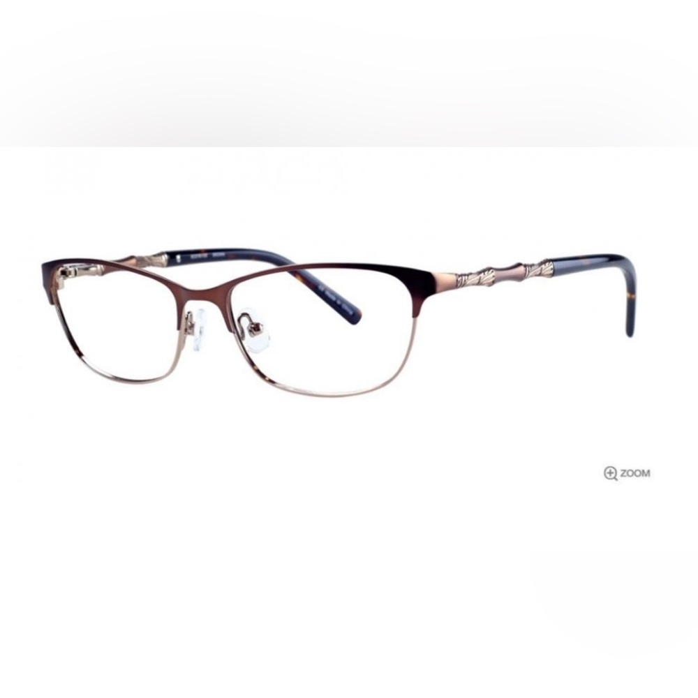 KAREN KANE COCONUT PRESCRIPTION READING GLASSES. Comes with case. No scratches.